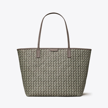 Tory Burch Ever-Ready Zip Tote Zinc