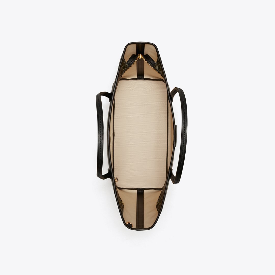 Tory Burch Ever-Ready Zip Tote Black