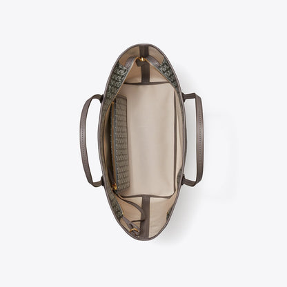 Tory Burch Ever-Ready Zip Tote Zinc