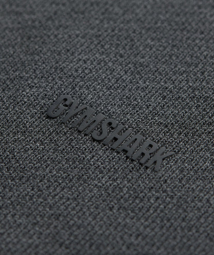 Women's Gymshark Everywear Cropped Zip Hoodie Black