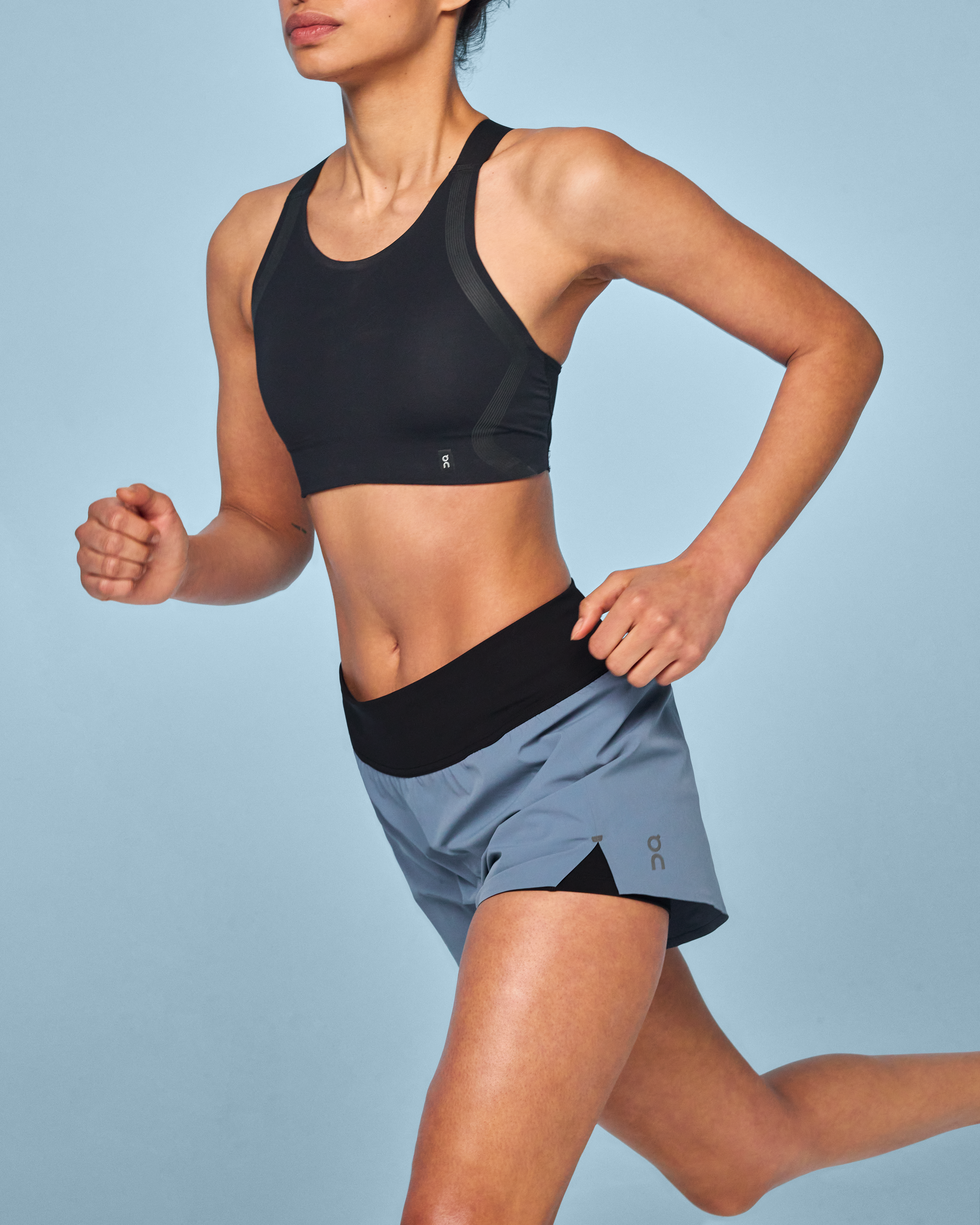 On Running Shorts Stellar | Black (Women'S)
