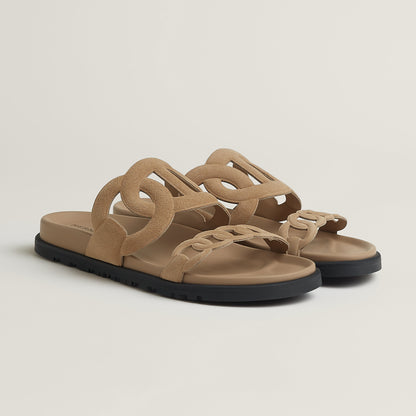  Hermes Extra Sandal Beige Argile