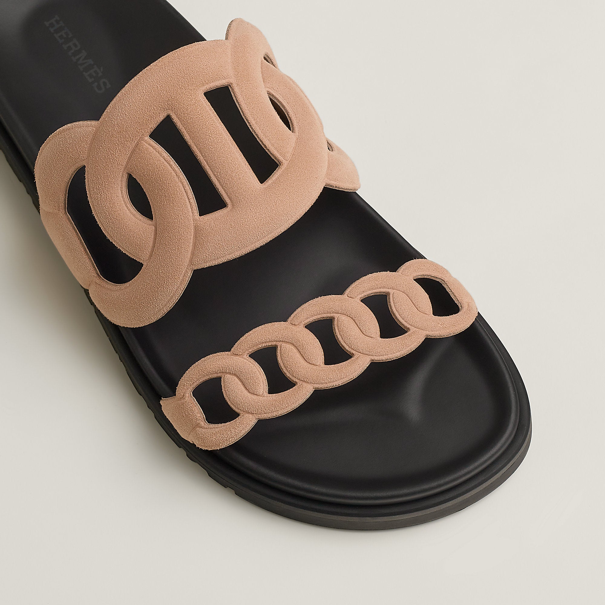  Hermes Extra Sandal Beige Perlino