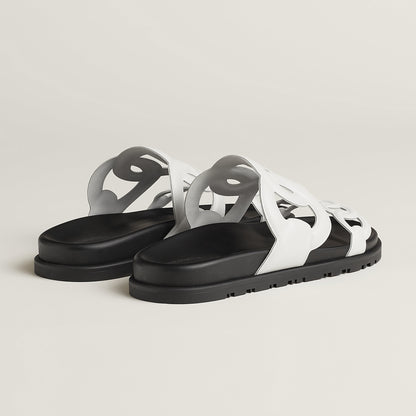  Hermes Extra Sandal Blanc