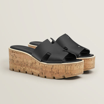  Hermes Eze 30 Sandal Noir