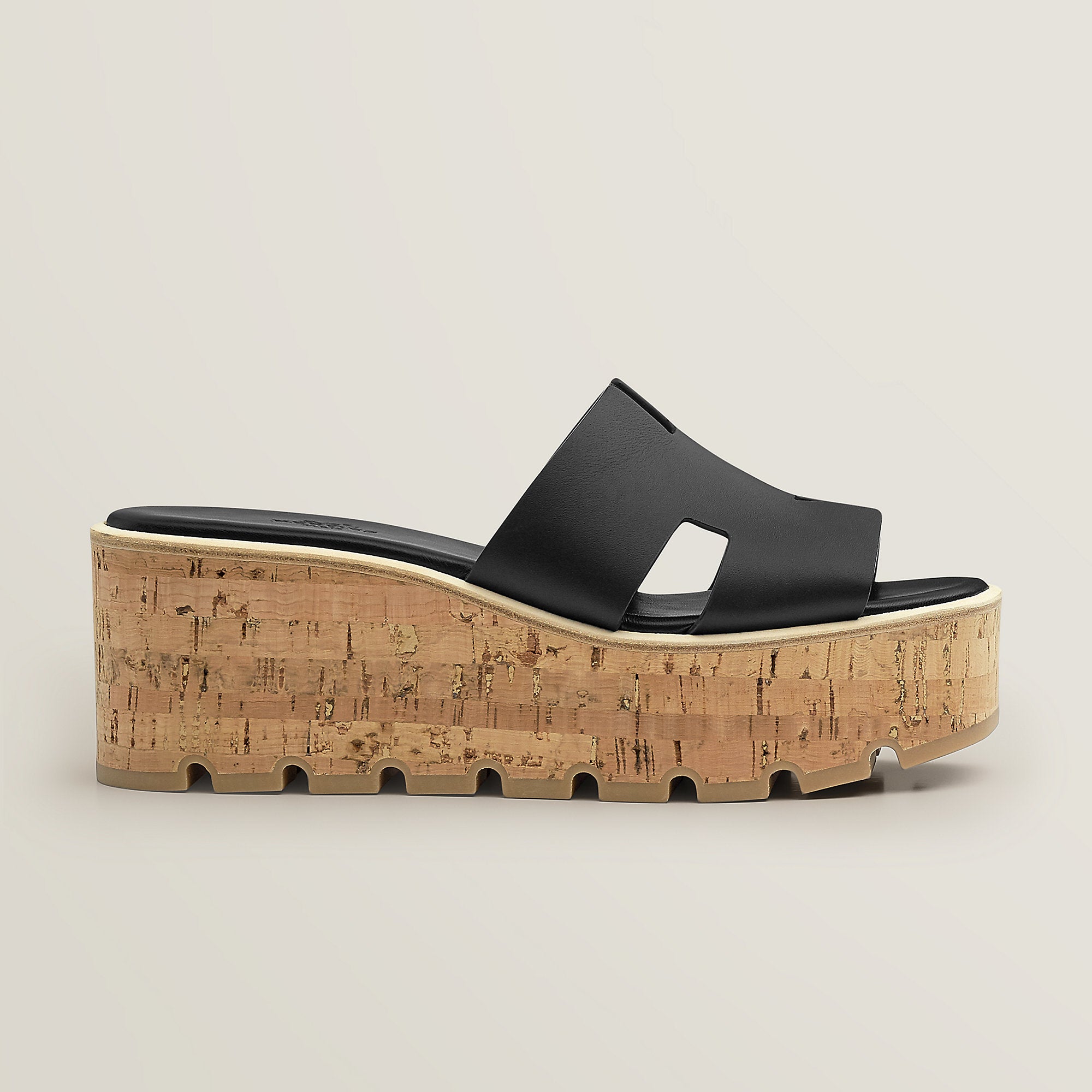  Hermes Eze 30 Sandal Noir