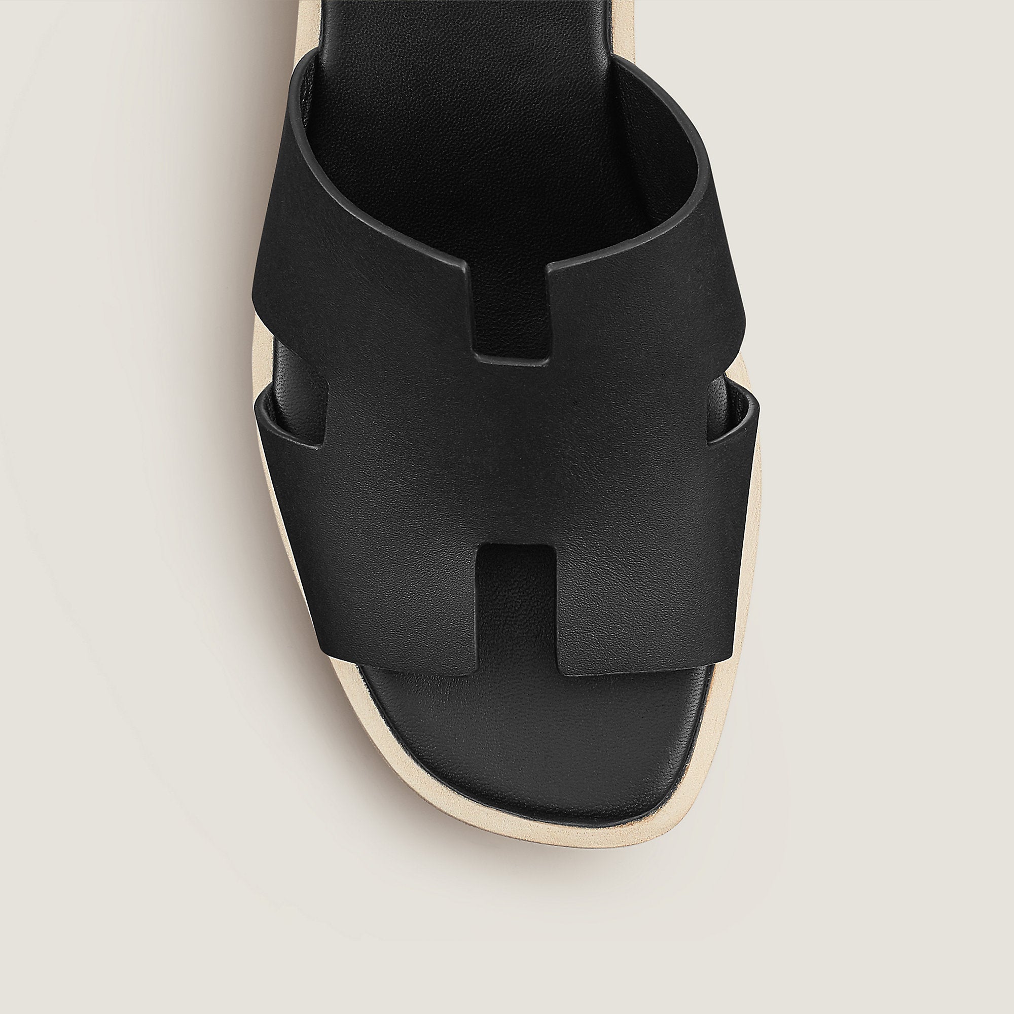  Hermes Eze 30 Sandal Noir