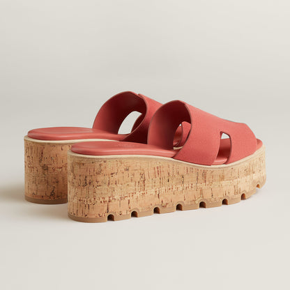  Hermes Eze 30 Sandal Rouge Tomette