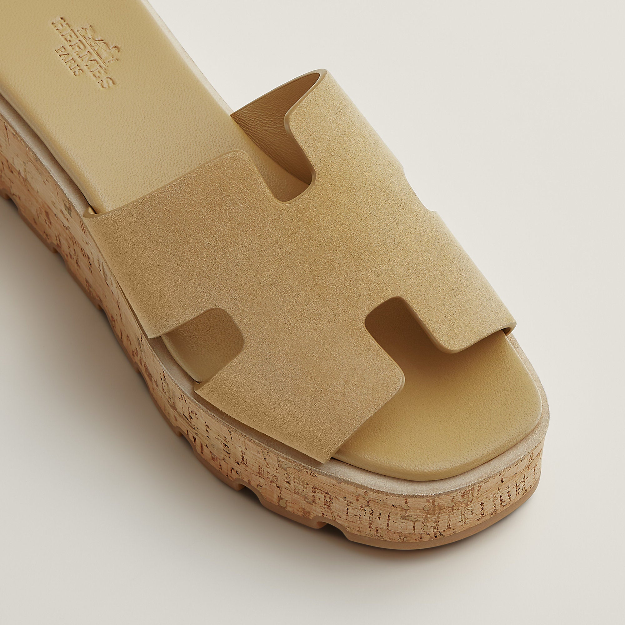  Hermes Eze 30 Sandal Beige Albtre