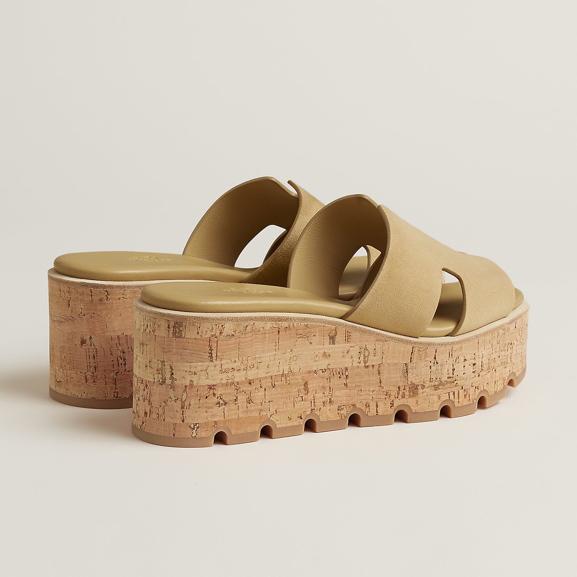  Hermes Eze 30 Sandal Beige Albtre