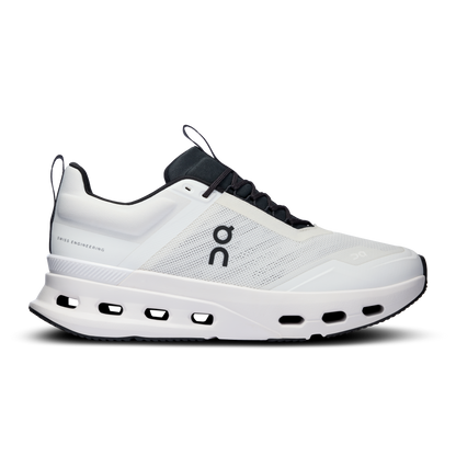 on running cloudnova x white black (women's)