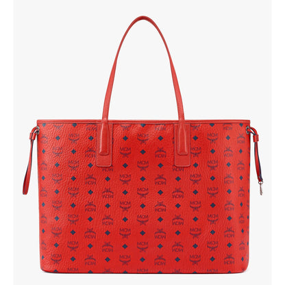 MCM Reversible Liz Shopper In Visetos