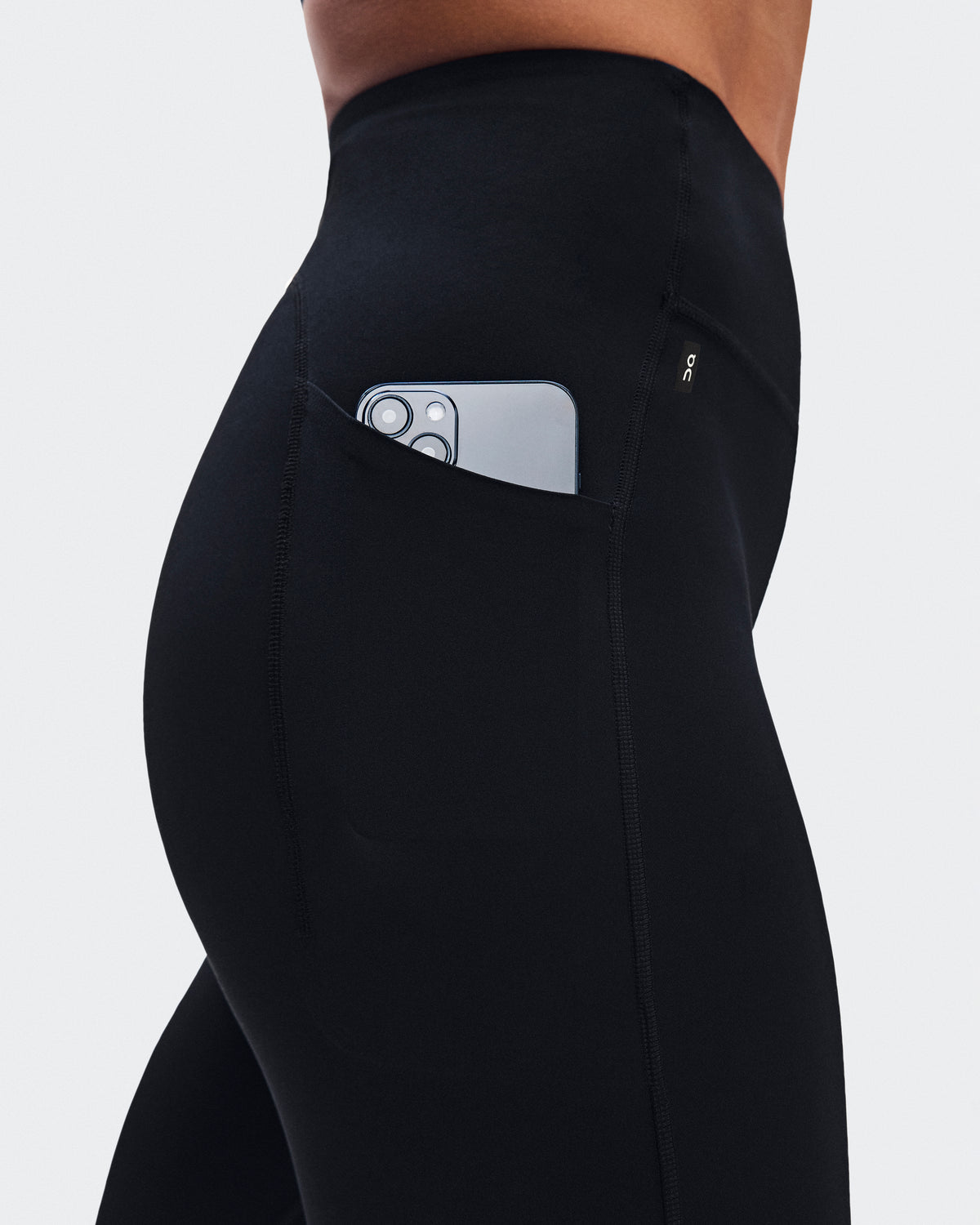On Train Tights 7/8 Black (Women'S)