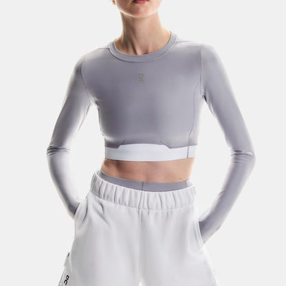 On Train Long Sleeve Crop Lilac (Women'S)