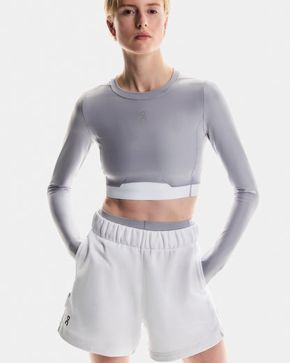 On Train Long Sleeve Crop Lilac (Women's)
