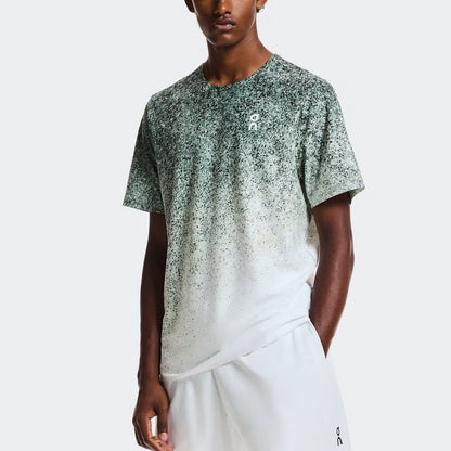 On 5" Court Shorts Fade Mineral | White