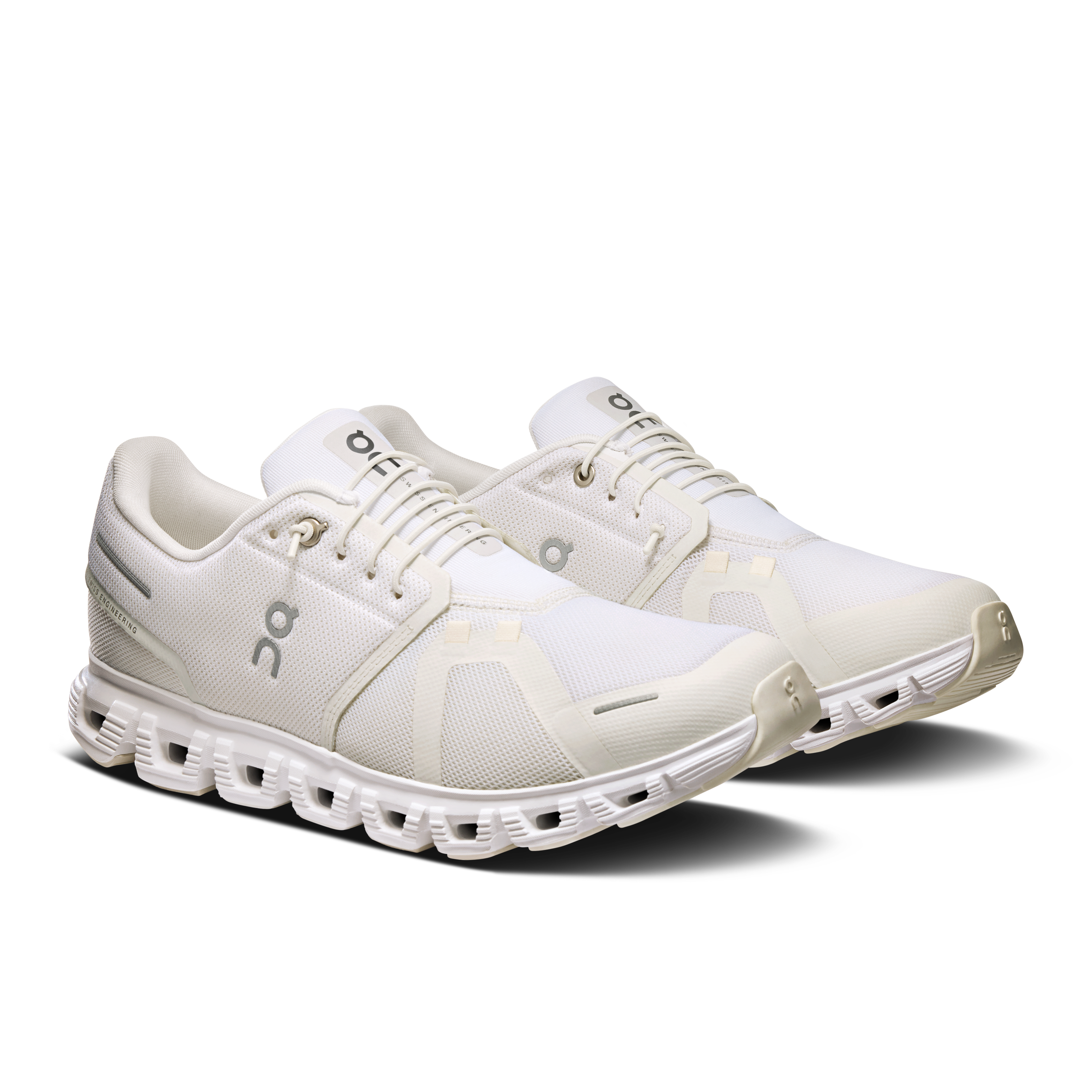 On Cloud 6 Wide White White