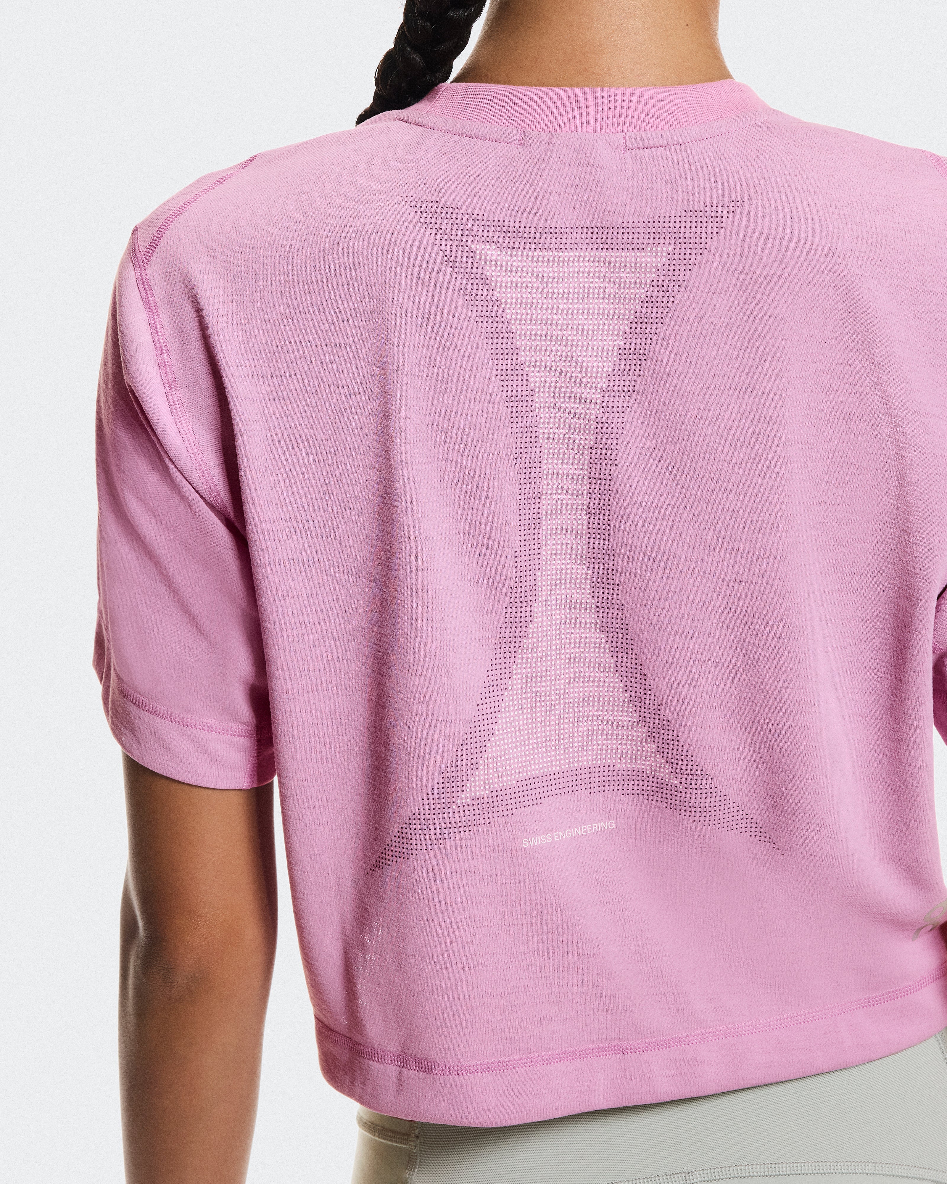 On Train-T Crop Graphic Sakura (Women'S)