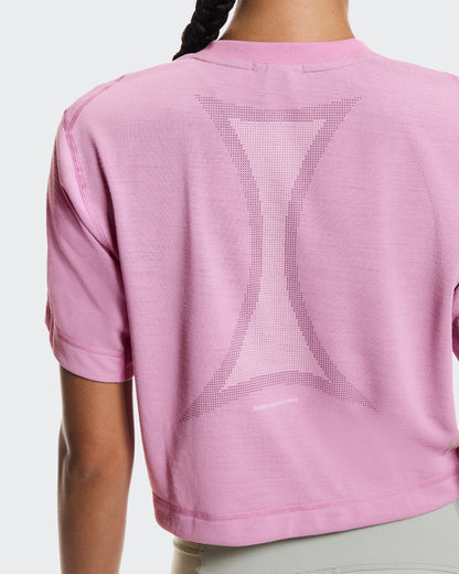 On Train-T Crop Graphic Sakura (Women'S)
