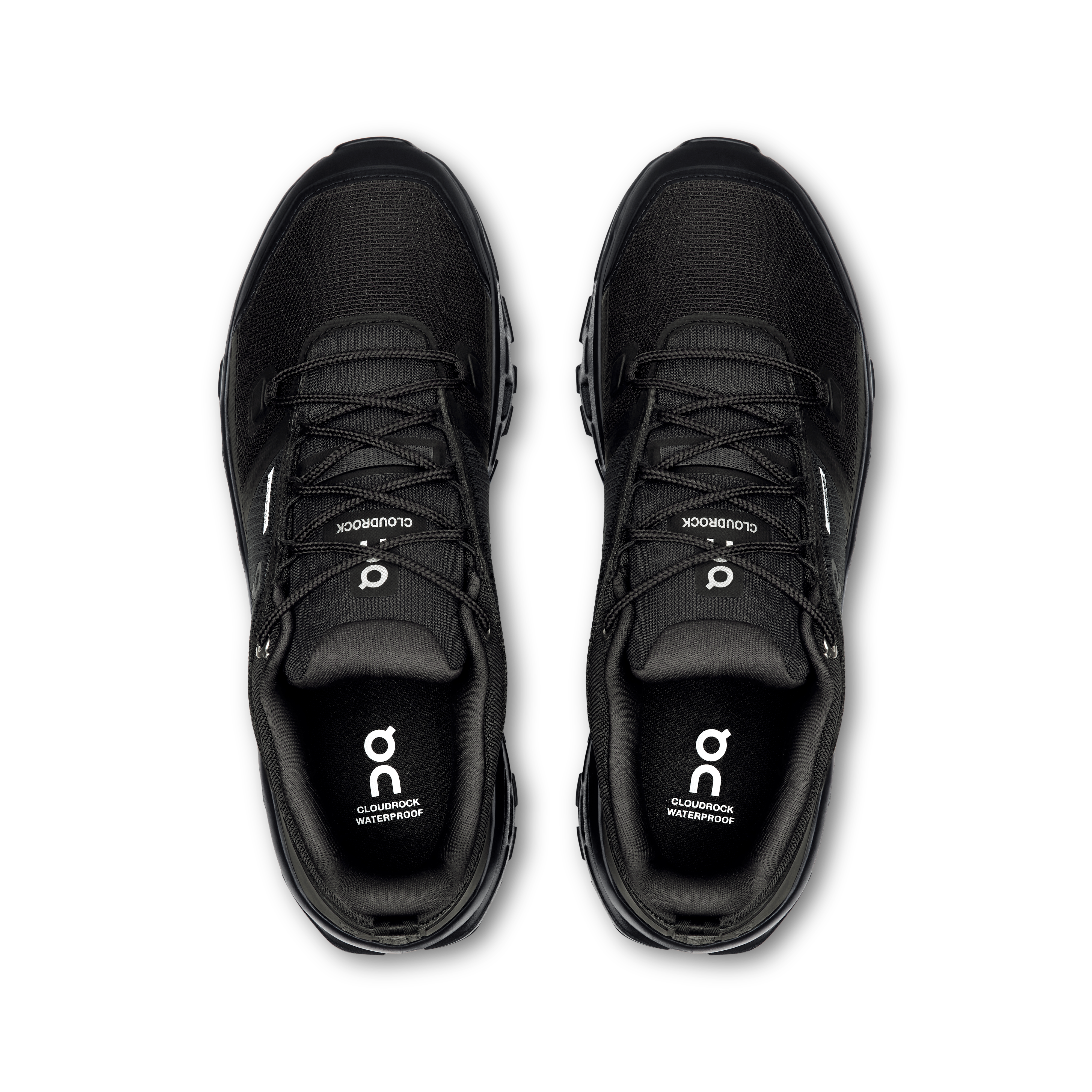 On Cloudrock Low Waterproof Black Black