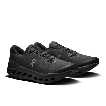On Cloudsurfer Trail 2 Waterproof Black Black