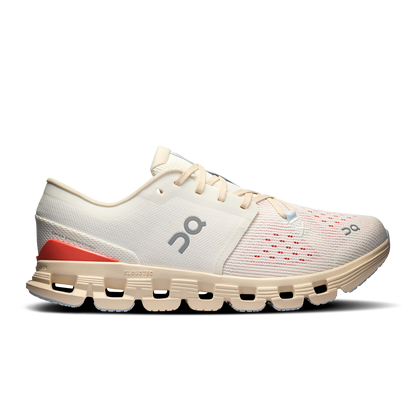 On Cloud X 4 Ivory Salmon (Women'S)