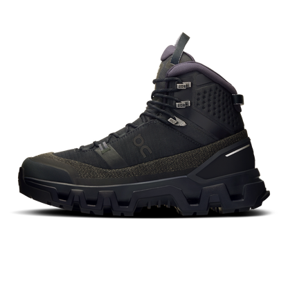 on running cloudrock trek waterproof black (women's)