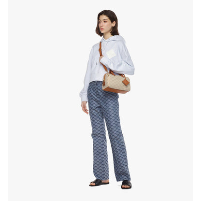 MCM Ella Boston Bag In Lauretos