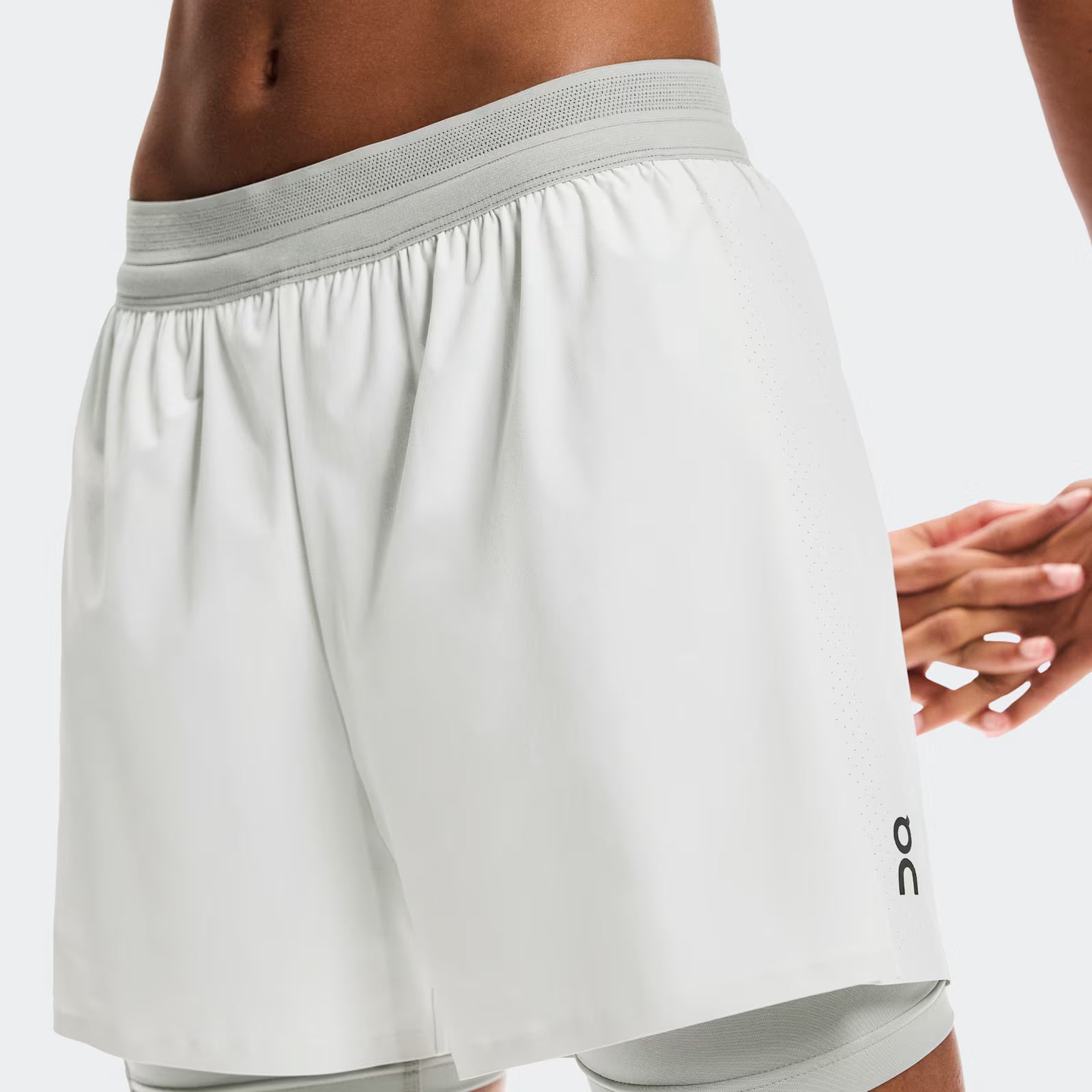 On 3" Performance 2/1 Shorts Iceberg | Tin (Women'S)