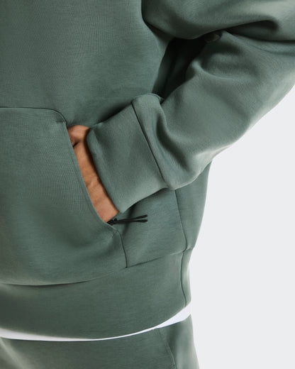 On Focus Tech Hoodie Olive