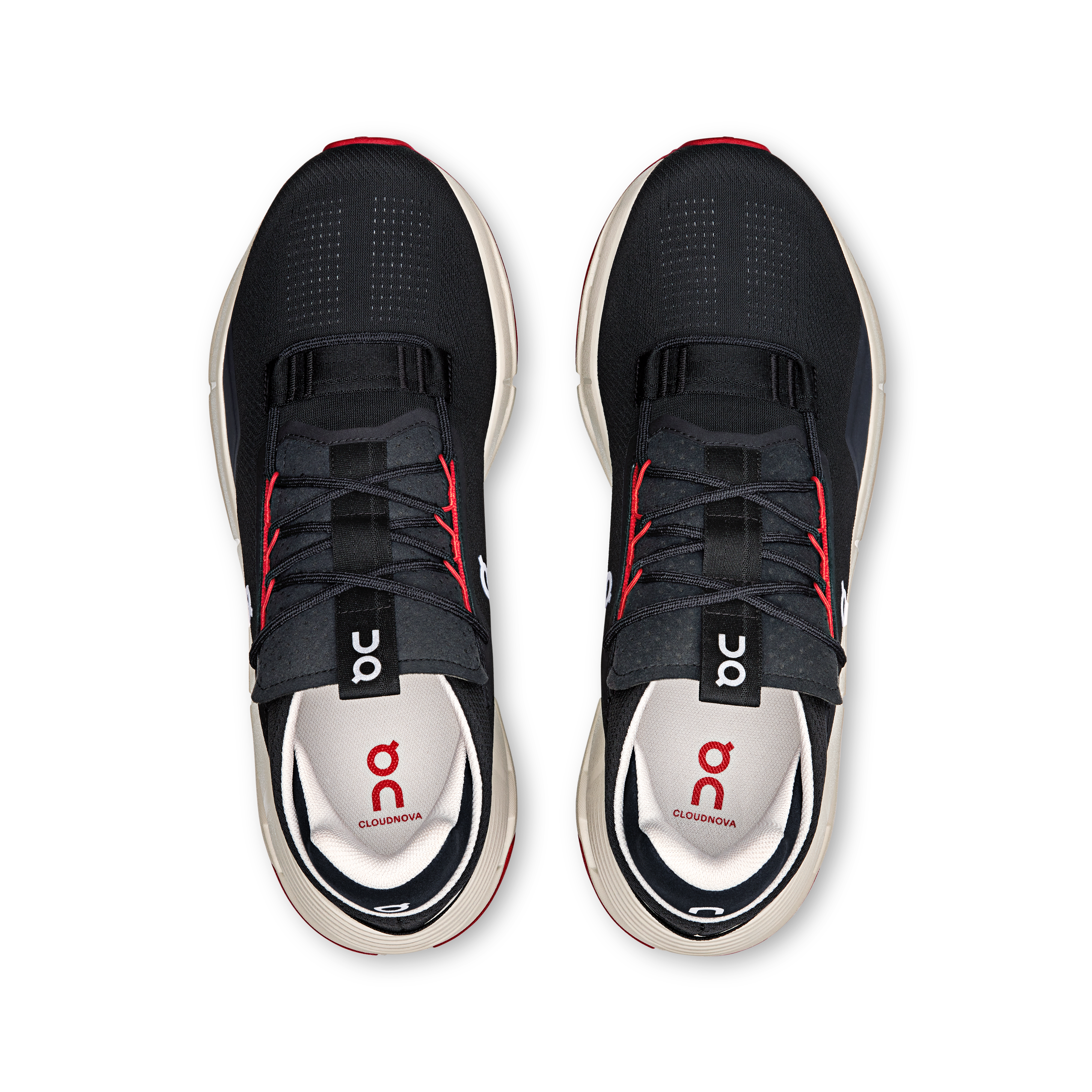 on running cloudnova 2 black red