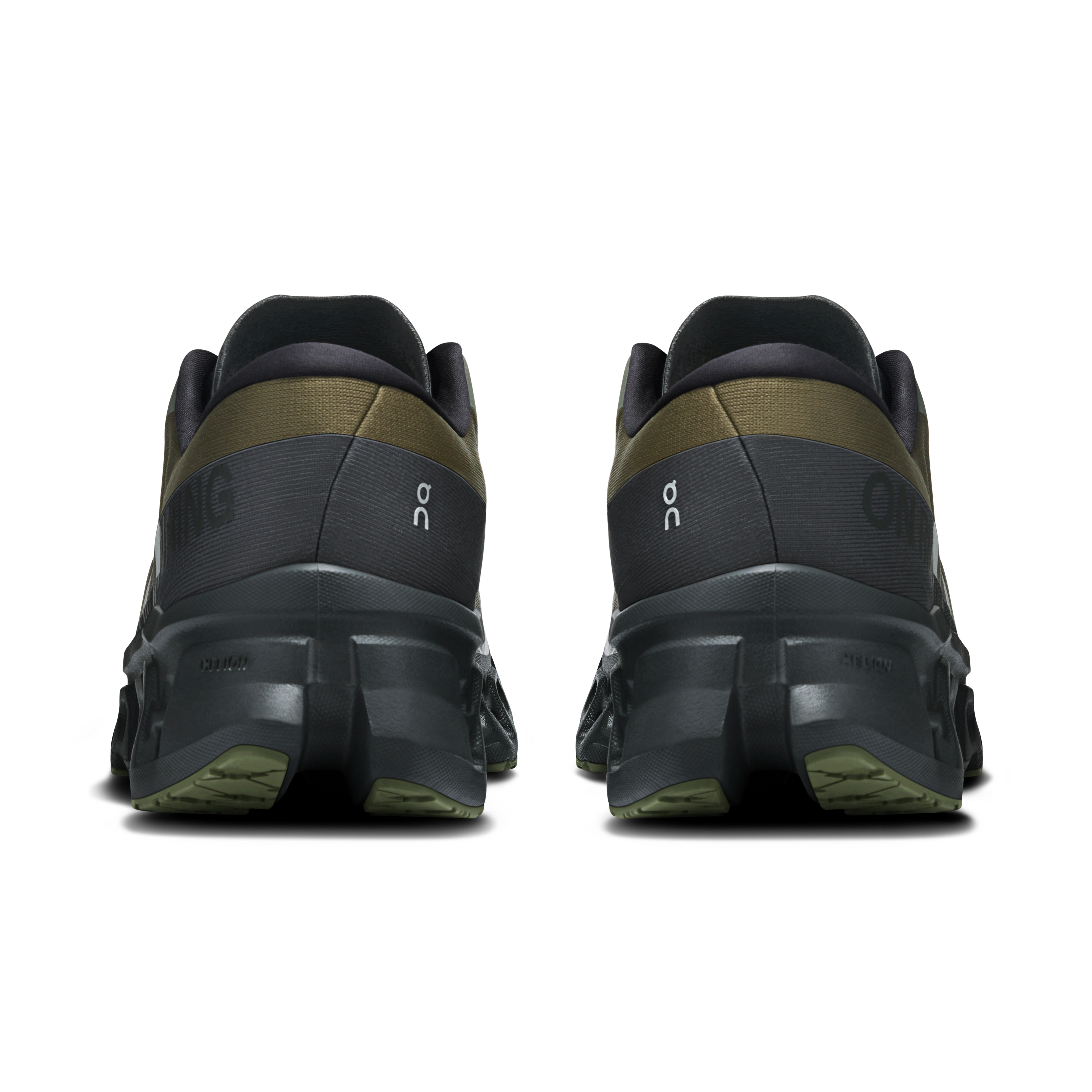 On Cloudmonster 3 Olive Eclipse