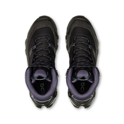 on running cloudrock trek waterproof black (women's)