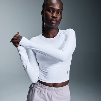 On Movement Long-T Crop White (Women'S)