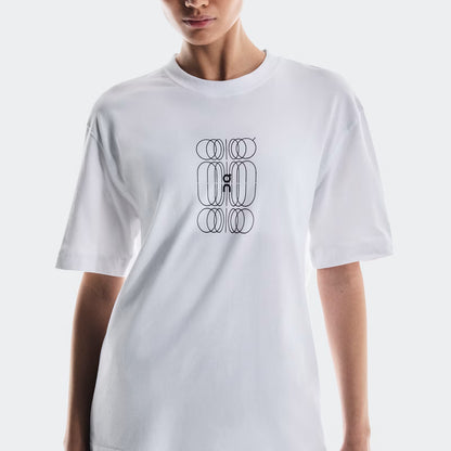 On Club-T Graphic White | Black (Women'S)