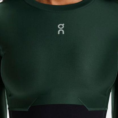 On Train Long Sleeve Crop Obsidian (Women'S)