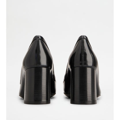 Tods Pumps In Leather Black Womens