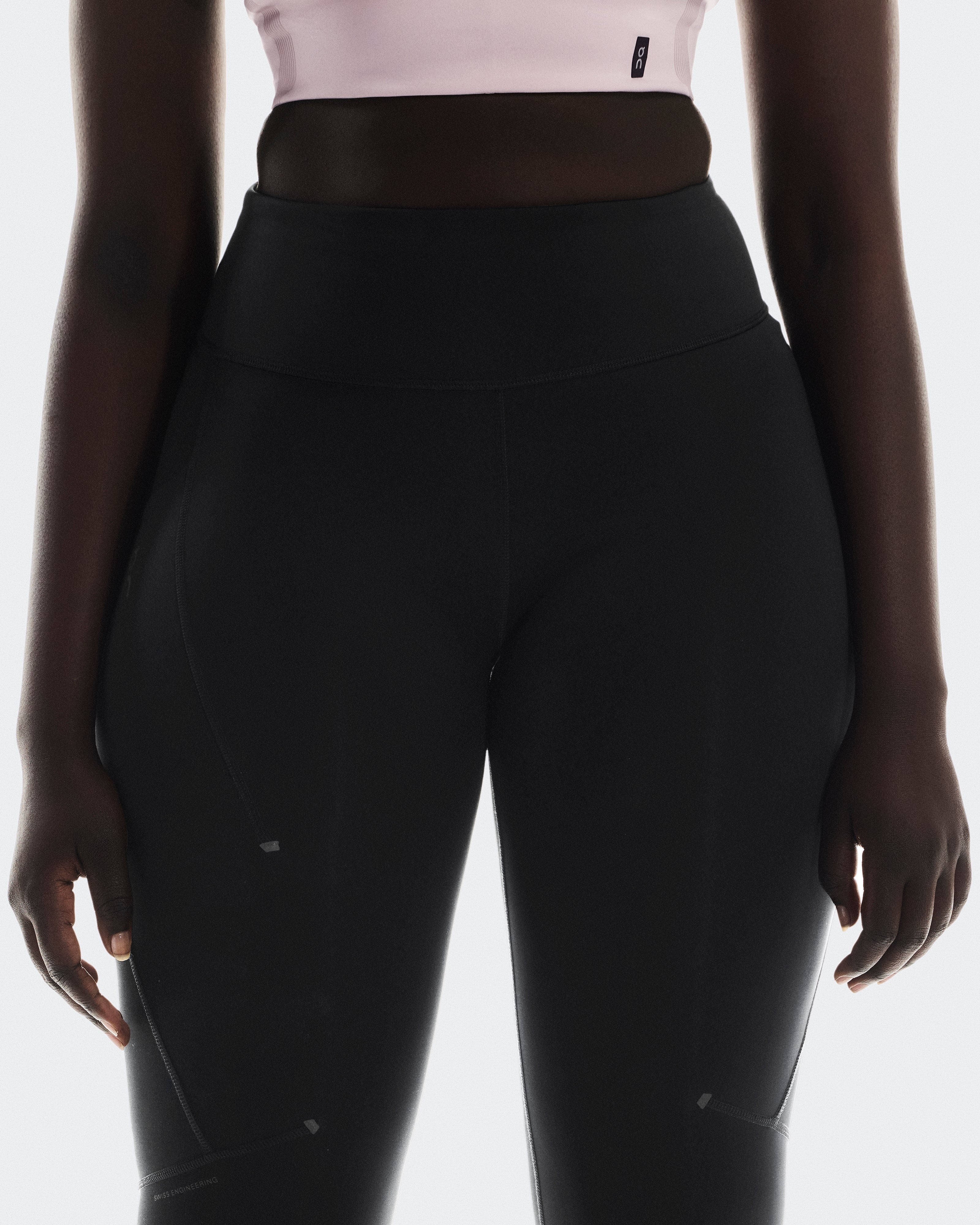 on performance tights Black (Women's)