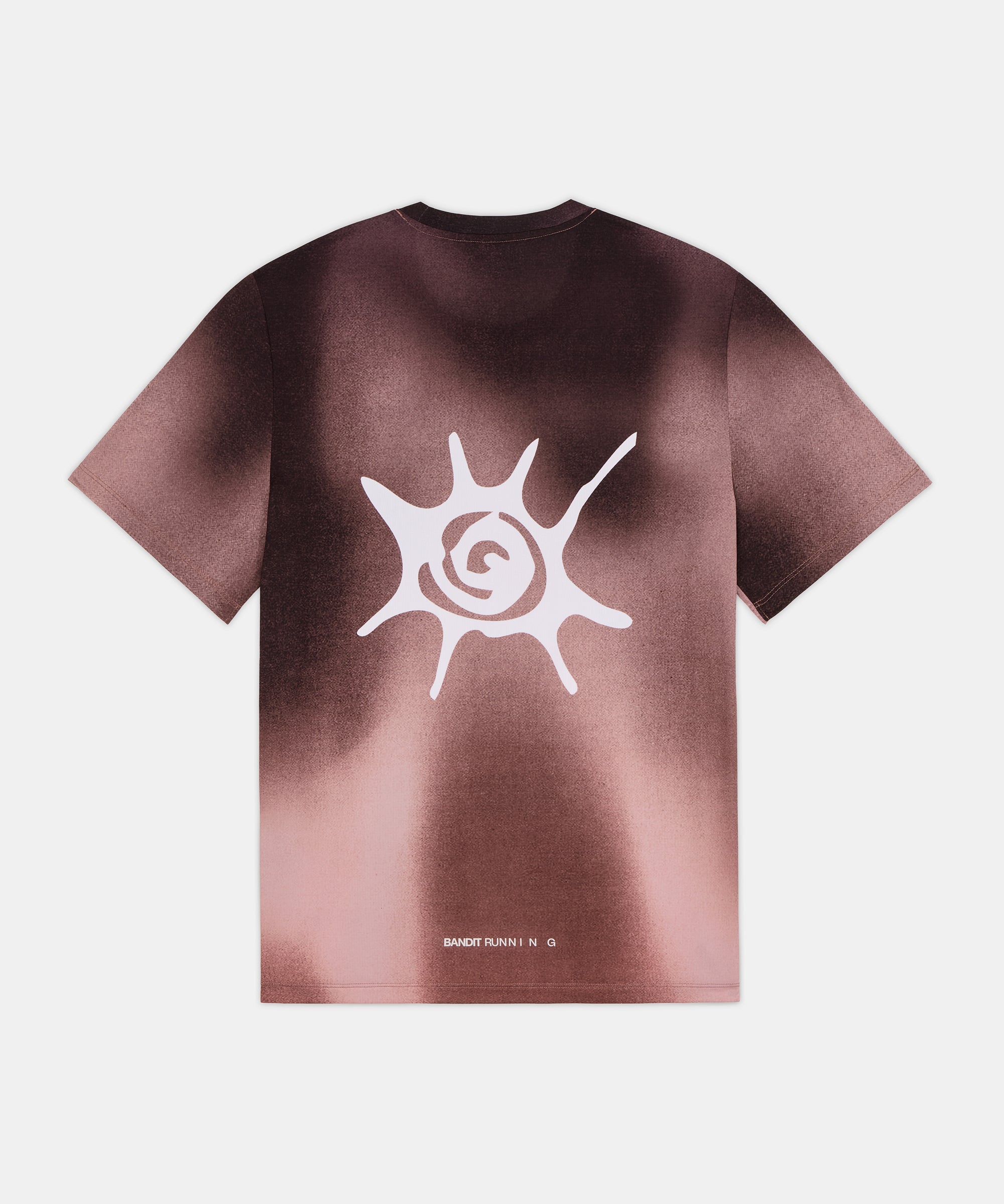 Bandit Mens Specter Performance Tee Flow State Mahogany Multi