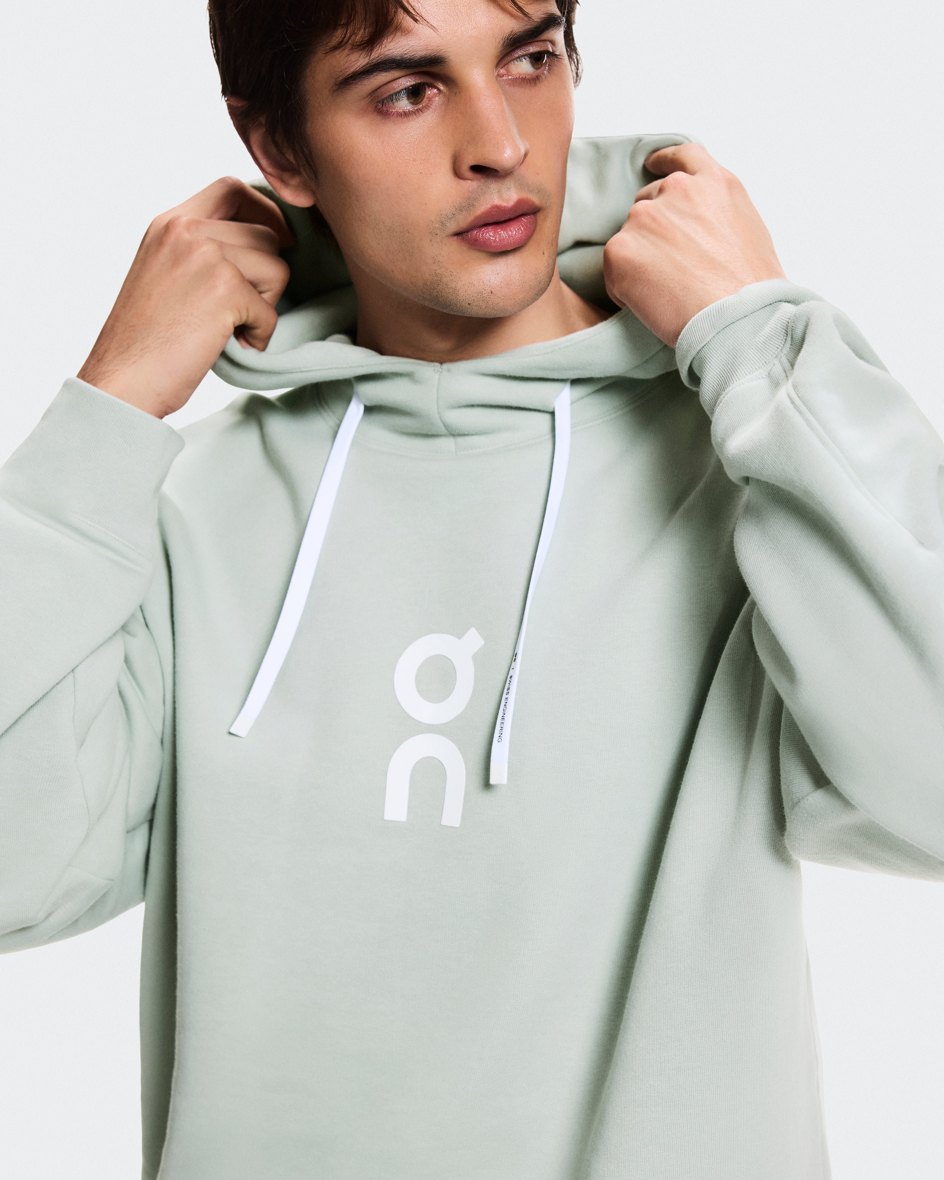 On Club Hoodie Mineral