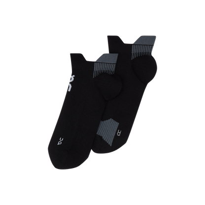 On Performance Run Sock Low Black | Eclipse