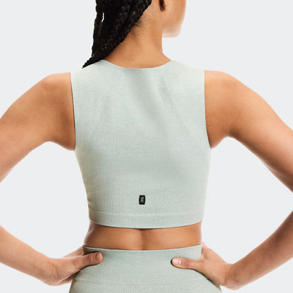 On Studio Knit Crop Mineral Heather (Women'S)
