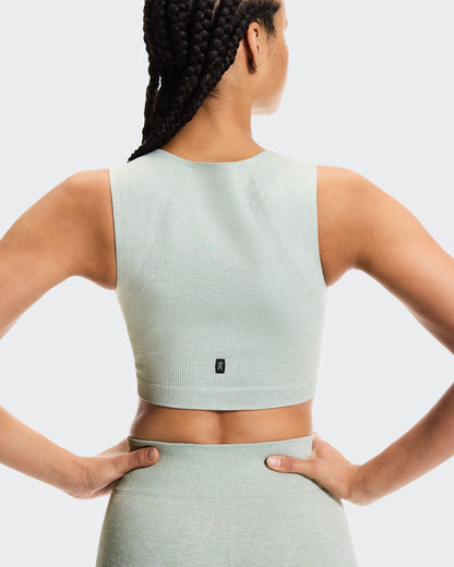 On Studio Knit Crop Mineral Heather (Women'S)