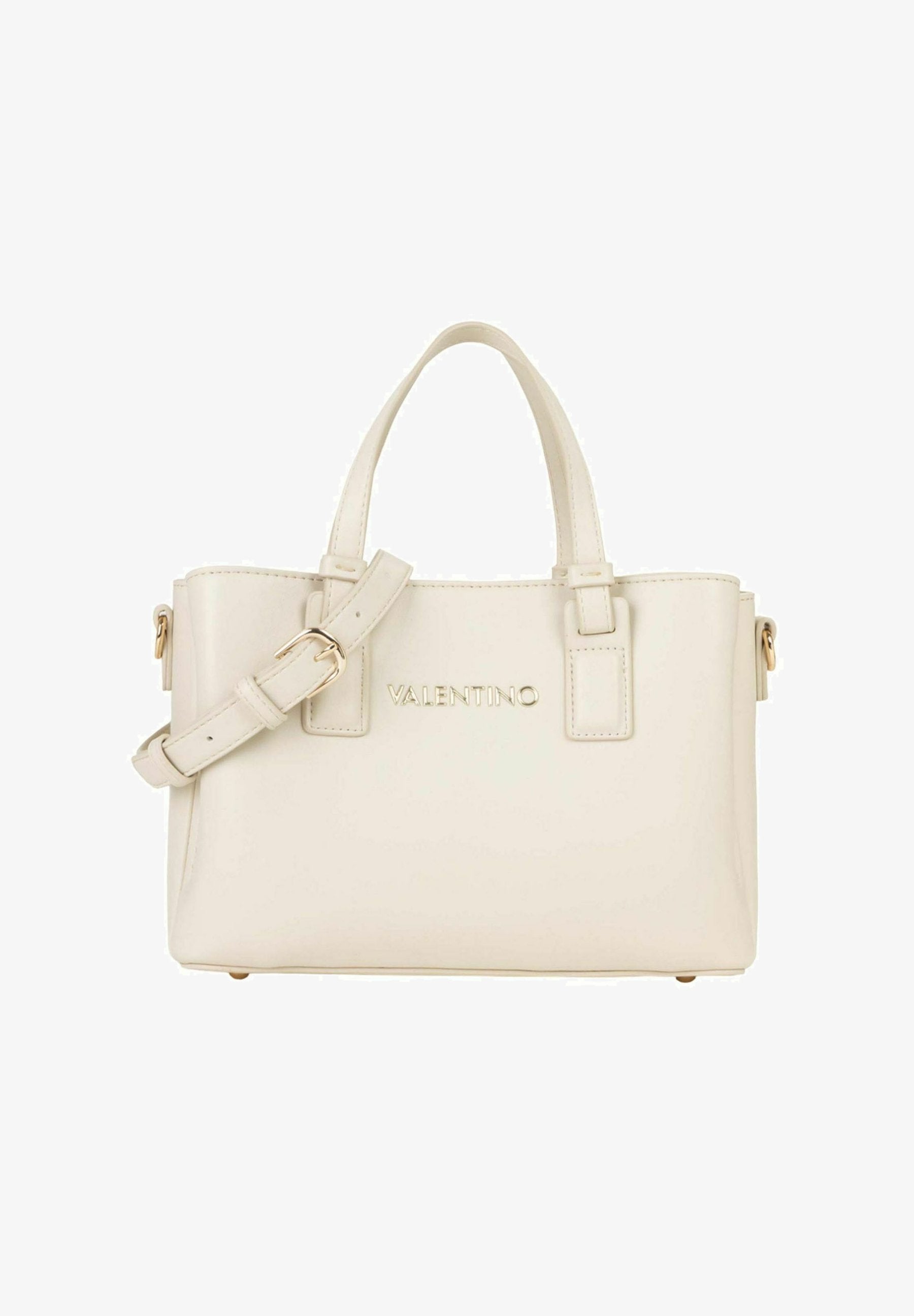 Valentino Bags Clio Re Shopper 26 Cm - Handbag - Ecru