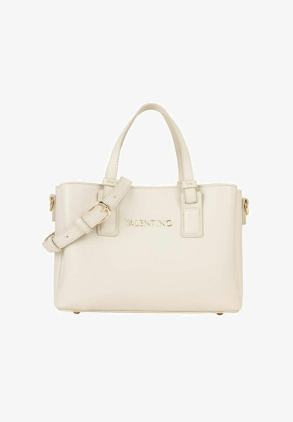Valentino Bags Clio Re Shopper 26 Cm - Handbag - Ecru