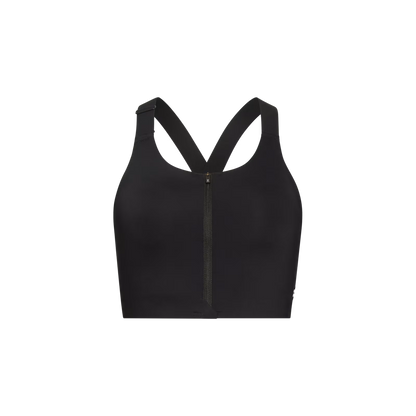 On Endurance Bra Zip Black (Women'S)