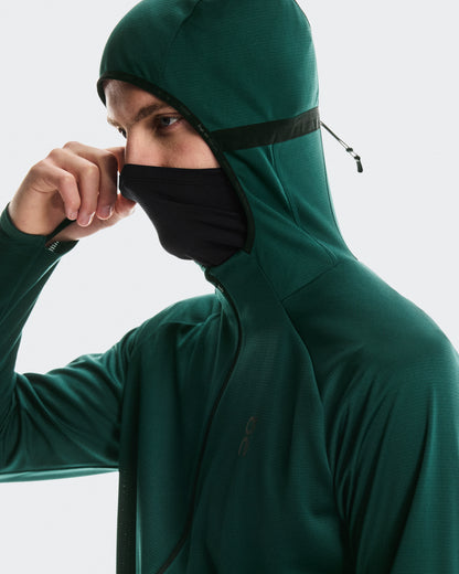 On Climate Zip Hoodie Spirulina