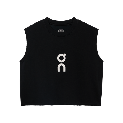 On Club Crew Crop Black (Women's)