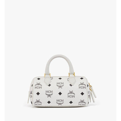 MCM Mini Ella Boston Bag in Visetos