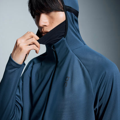 On Climate Zip Hoodie Denim